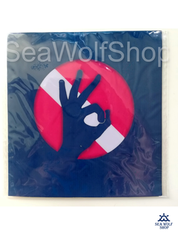 Наклейка сувенир оракал Флаг-окей №60