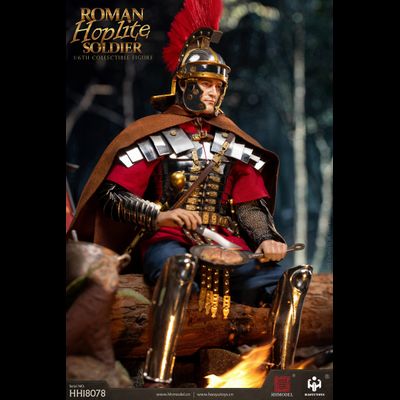 Римский легионер в медной броне - КОЛЛЕКЦИОННАЯ ФИГУРКА 1/6 scale Imperial Legion Hoplite (HH18078) - HHMODEL &amp; HAOYUTOYS
