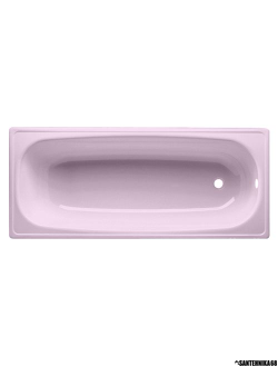 Ванна стальная BLB Europa белая (розовая, зеленая, голубая) с ножками 2.3мм 1,05 120 130 140 150 160 170 см