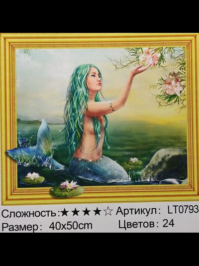 Алмазная мозаика 40х50см на подрамнике LT0793