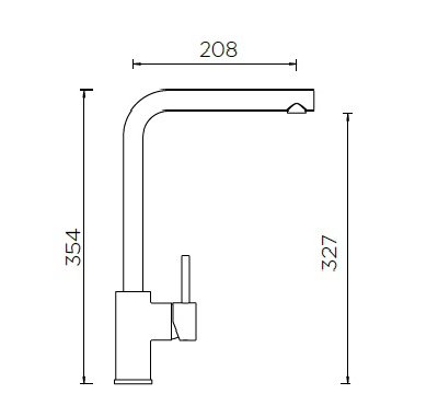 Смеситель Schock NAPOS