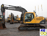 14508460 стекло двери нижнее закаленное Volvo EC180B, EC210B, EC240B, EC290B, EC360B, EW180B (B серия)