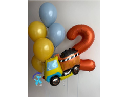 Набор шаров для мальчика Техника №14