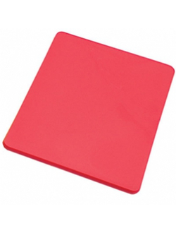 Доска разделочная 400*300*13мм, пластик, цвет красный