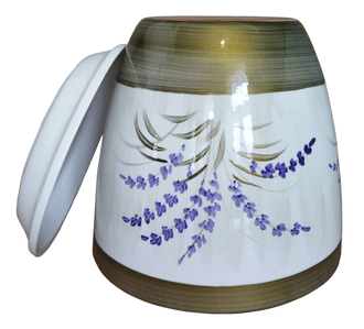 Керамический горшок для цветов "Лаванда" 12 см (1 л)