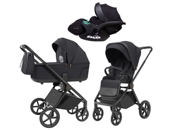 Коляска 3в1 Carrello Ultra Basalt Black 2025 (Verona)
