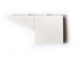Вентиляционная коробочка VENTEK Белая, для кирпичной кладки