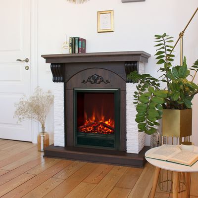 Электрокамин Corfino NT с очагом Eugene