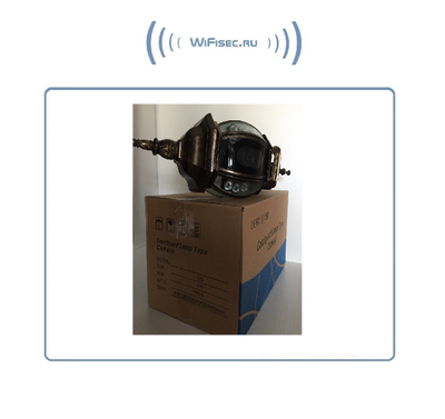Xinweis. Уличная WiFi/LAN охранная видеокамера в корпусе уличного светильника, FullHD. 2Mp (XMeye/XMeye PRO)