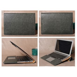 Чехол для ноутбука Xiaomi Mi Notebook 15.6 Lite / Xiaomi Mi Notebook 15.6 2019 (черный) кожаный