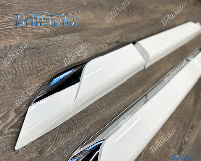 Молдинги Toyota Land Cruiser 300 белые