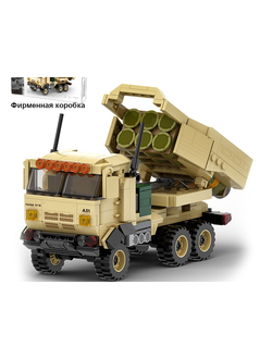 Военный конструктор Артиллерийский ракетный комплекс М142 Химарс 3511 Wange HIMARS