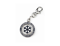 Брелок металлический ХК "СИБИРЬ" круглый