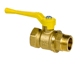 Кран шаровый ГАЗ 3/4" ПМ руч. [3892]