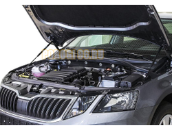 Амортизаторы капота, 2 шт. АвтоУпор для Skoda Octavia A7 III / III рестайлинг 2013-2017 / 2017-