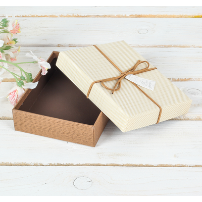Коробочка подарочная, цвет МИКС, для ОБЛОЖЕК НА ДОКУМЕНТЫ