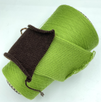 Cariaggi SOFFIO 2/60 кашемир 100% 3000 метров в 100 граммах 731844 лайм