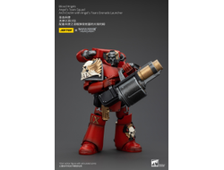 Арх-эрелим Слез Ангела Кровавых Ангелов (Warhammer Horus Heresy) - КОЛЛЕКЦИОННАЯ ФИГУРКА 1/18 Blood Angels Arch-Erelim with Angel's Tears Grenade Launcher (JT00379) - JOYTOY