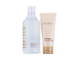 Su:m37 Skin Saver Cleansing Water Set Вода очищающая в наборе с пенкой для умывания