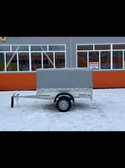 Прицеп «Спутник Expert» (2000х1300х480) увеличенный борт, оцинкованная рама, без подрамника ХИТ ПРОДАЖ!!!