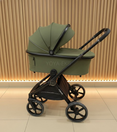 Детская коляска 3 в 1 Luxmom 999 Изумрудный