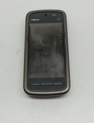 Неисправный телефон Nokia 5228 (нет АКБ, нет задней крышки, не включается)