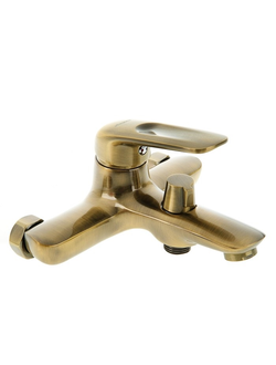 Смеситель для ванны однорычажный,переключатель в корпусе, Латунь, Бронза, Accoona A6316C