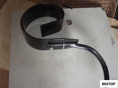 Стойка культиваторная двухсоставная 150х10 КШУ S-образная 104030010 Bellota Испания