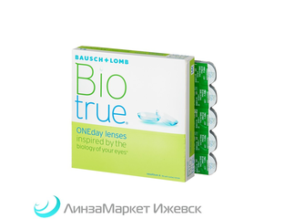 Купить однодневные контактные линзы Biotrue One Day в экономичной ...