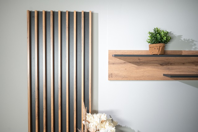 Гостиная РИАНА 2,07 м Дуб Вотан/Антрацит