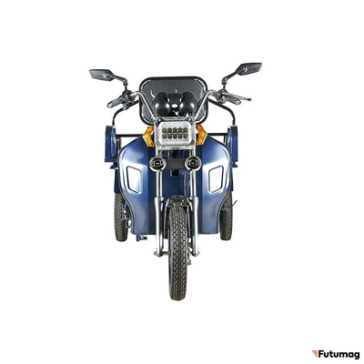 Грузовой электротрицикл Rutrike D1 1200 60V900W синий