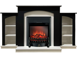 Электрокамин Скандинавия LUX DK-WT с очагом Fobos