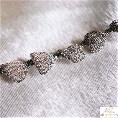 Тесьма металлизированная ТМ287