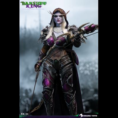 ПОСЛЕ ОБЗОРА - Сильвана Ветрокрылая (серия Warcraft, HearthStone) - Коллекционная фигурка 1/6 Banshee King (SK-006) - SHARK TOYS