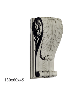 Кронштейн из гипса КРН-02 для интерьера