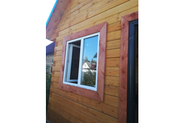 Установлен стекло пакет