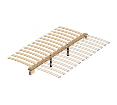 Кровать "Грация" античный белый из массива (Браво) в Липецке