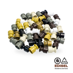 пластиковые изоляторы ассорти