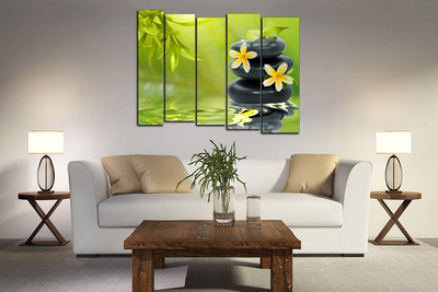 Модульная картина "Камушки"