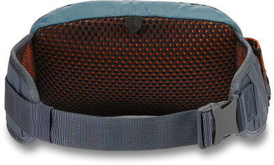 Дышащая спина сумки Dakine Hot Laps 2L Bike Waist Back Slate Blue