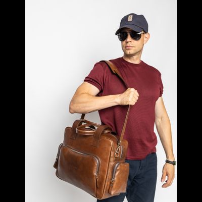 Сумка для ноутбука Rotelle brown (арт. 1026-63)