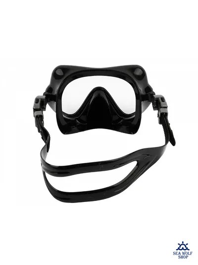 Маска для дайвинга Sargan &quot;БАТТЕРФЛЯЙ НЕО&quot; черный силикон