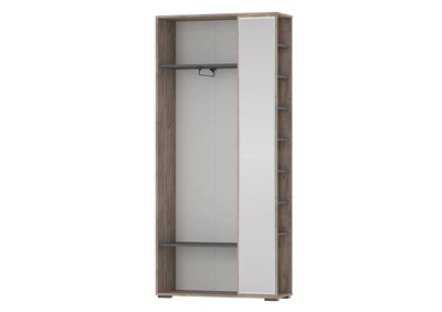 Компактная прихожая Домино mini Дуб Крафт Табачный/Графит