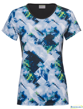 Футболка для девочек Head Mia T-Shirt G (blue/Black)