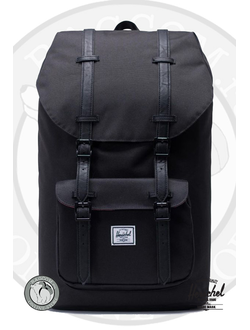 Черный рюкзак для путешествий Herschel Little America Black/Black