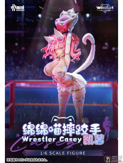 Фигурка 1/6 НянНян Девушка-рестлер Кейси (NyanNyan Girl Wrestler Casey)