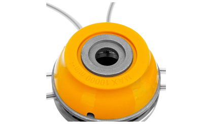 Катушка для триммера универсальная Denzel алюминиевый корпус, леска до 4 мм