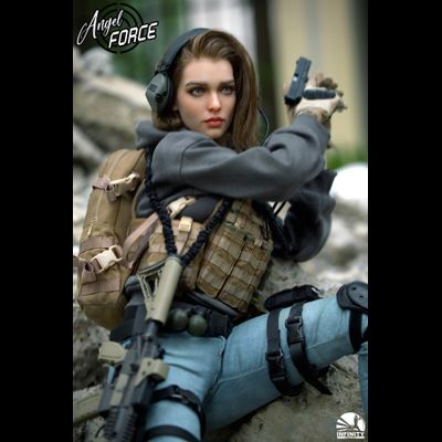 Боевая подруга Мия - Коллекционная ФИГУРКА 1/3 scale Angel Force MIA (GJKD0001) - Infinity Studio
