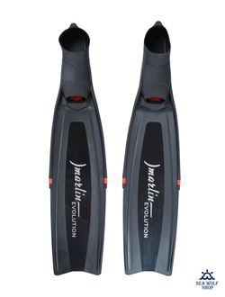 Ласты длинные 43/44 разборные Marlin EVOLUTION black L