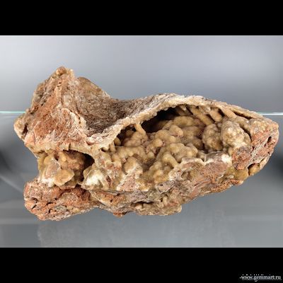 Кальцит, мраморный оникс. Россия. 195*150*95мм